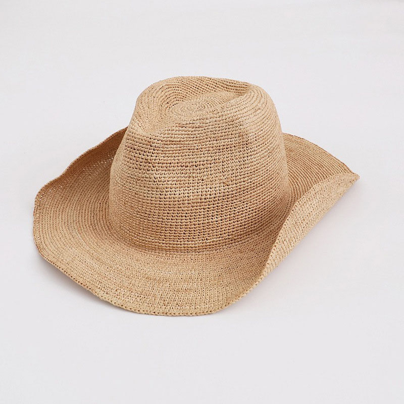Natural Raffia Straw Hat For W - огляд і ціна Bucket Hat Straw