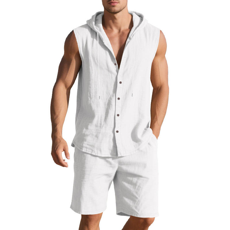 Men's Summer Casual Loose Line - огляд і ціна Linen Shirt Breathable