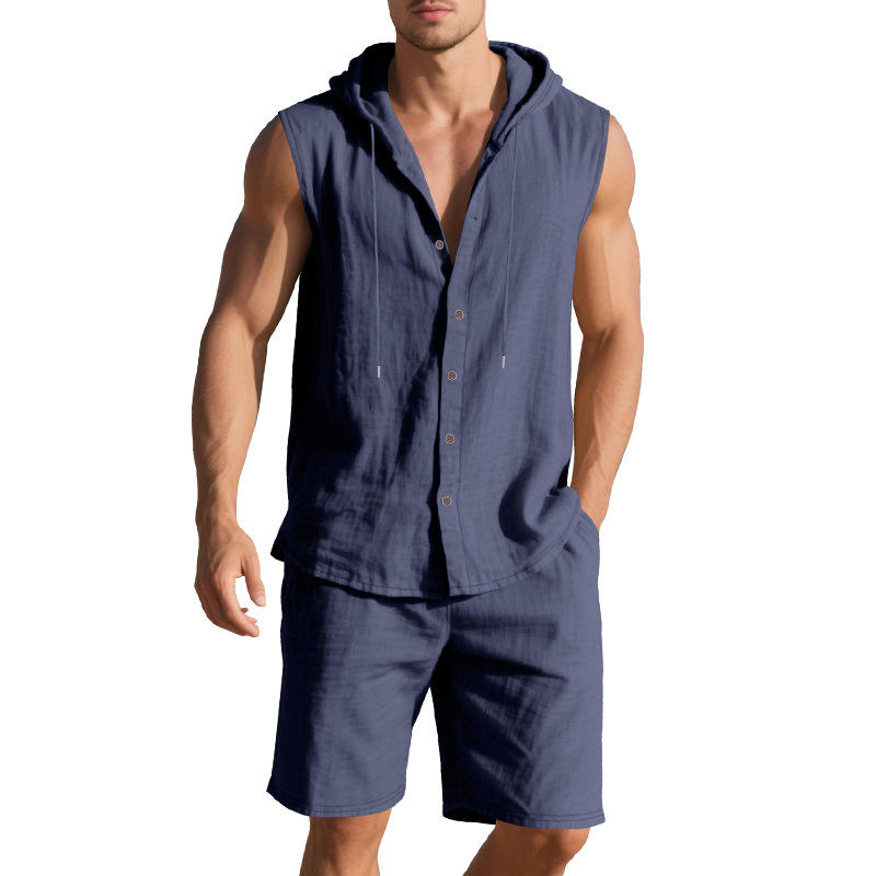Men's Summer Casual Loose Line - огляд і ціна Linen Shirt Breathable