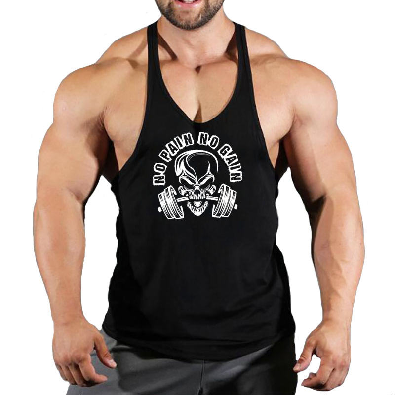 New Hot Sale Mens Printed Tank - огляд і ціна Tank Top Muscle