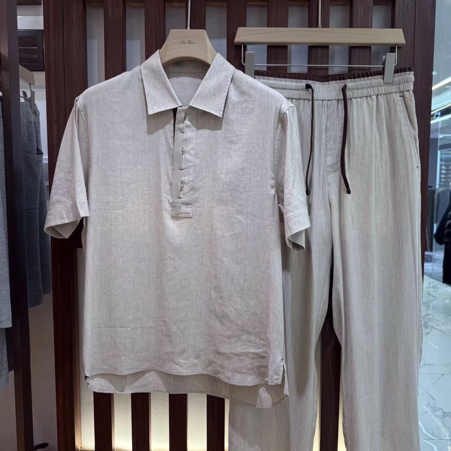 Summer casual luxurious high q - огляд і ціна Short Linen Drawstring