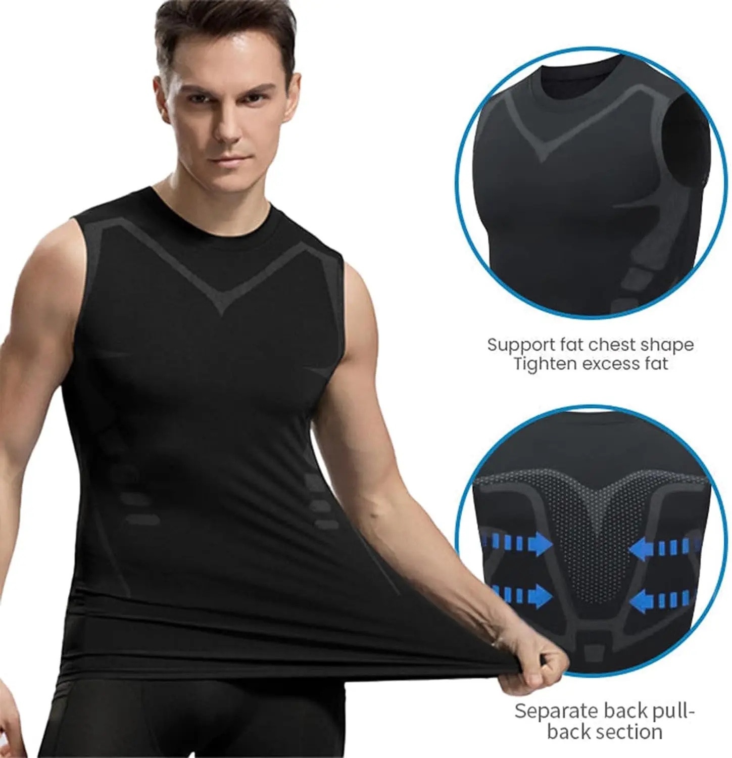Men's Compression Tank Top, Sl - огляд і ціна Tank Top Muscle
