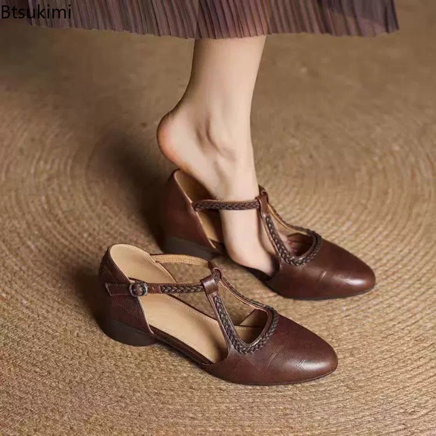 New Summer Women's Retro Hollo - огляд і ціна Casual Sandal Leather