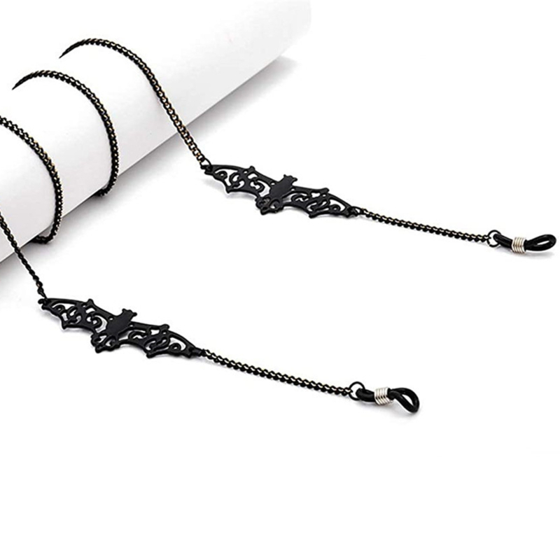 1-10PCS Gothic Bat Eyeglass Ch - огляд і ціна Sunglass Retainer Cord