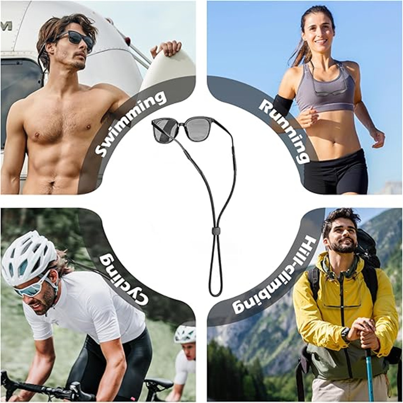 1/5PCS Sports Eyeglass Strap S - огляд і ціна Sunglass Retainer Cord