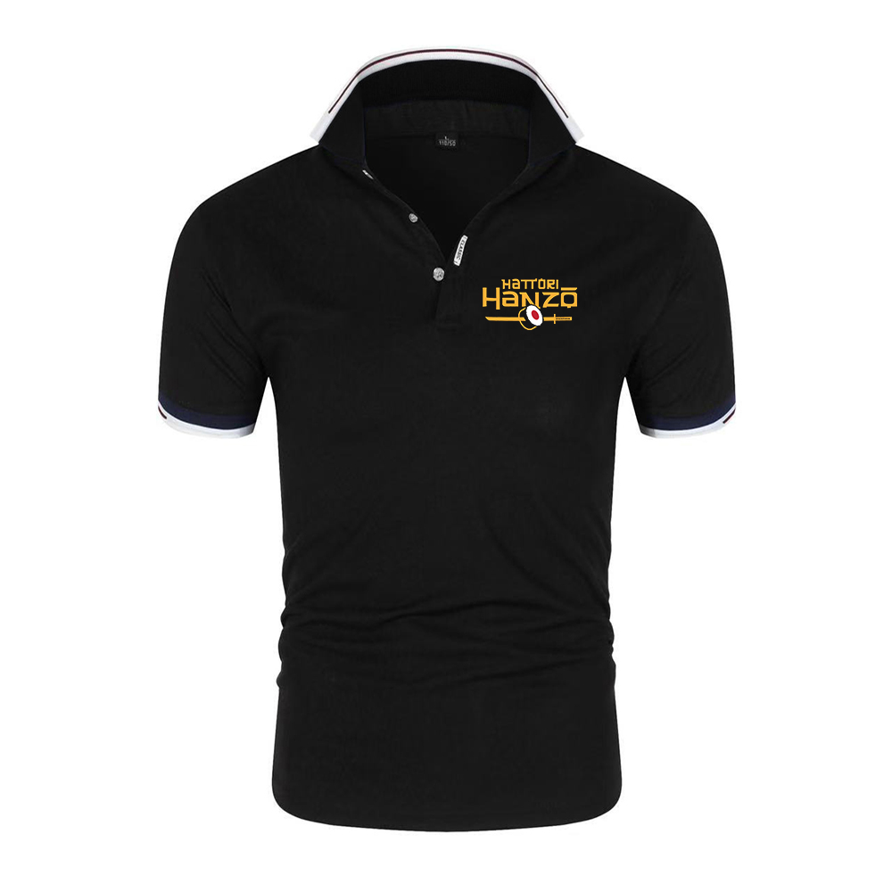 Hattori Hanzo Men's Summer Sho - огляд і ціна Polo Shirt Pique