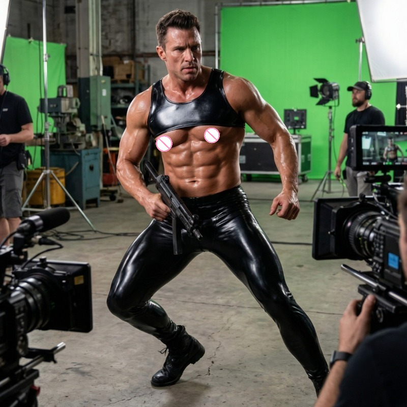 Solid Latex Vest Tight Short T - огляд і ціна Tank Top Muscle