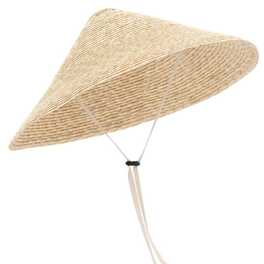 New Large Wide Brim Straw Hat  - огляд і ціна Bucket Hat Straw