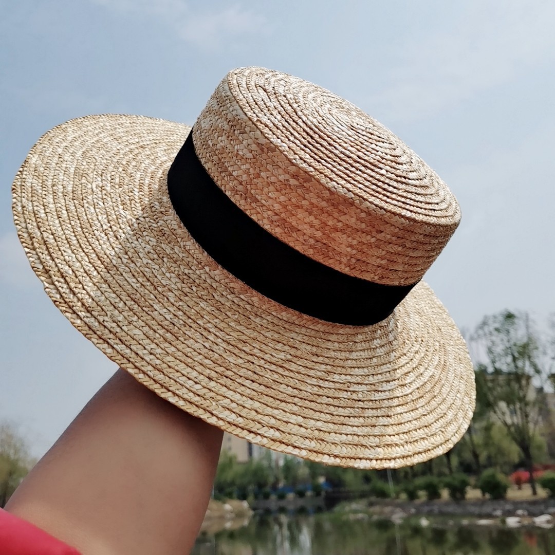 Boater Straw Hat French elegan - огляд і ціна Bucket Hat Straw