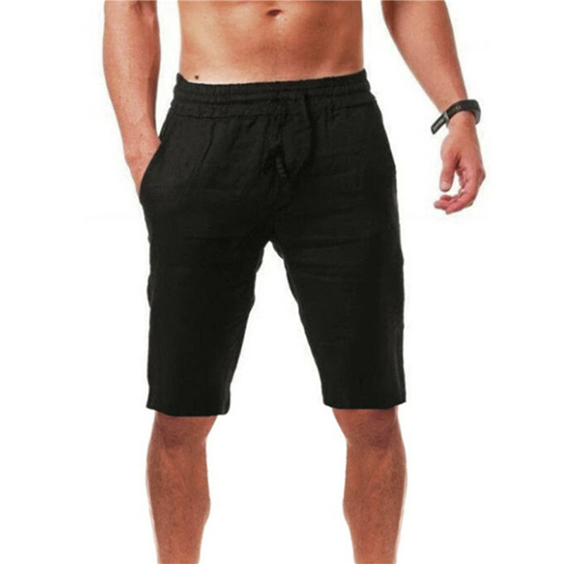 2026 new Men's Cotton Shorts P - огляд і ціна Short Linen Drawstring