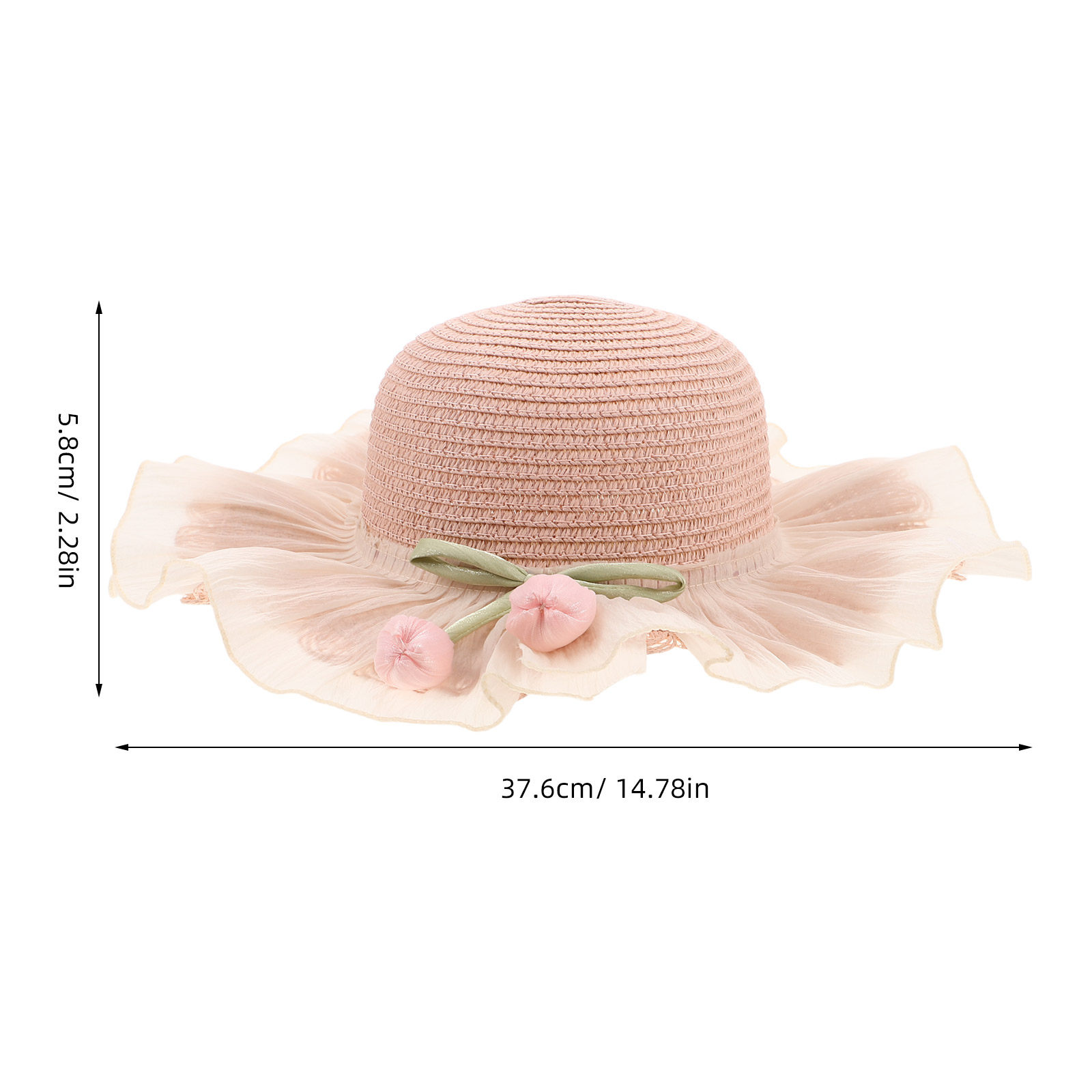Girl Summer Straw Sun Hat Adju - огляд і ціна Bucket Hat Straw