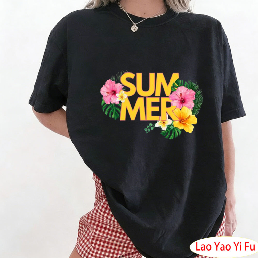 Summer Tropical Floral T-Shirt - огляд і ціна Resort Shirt Floral