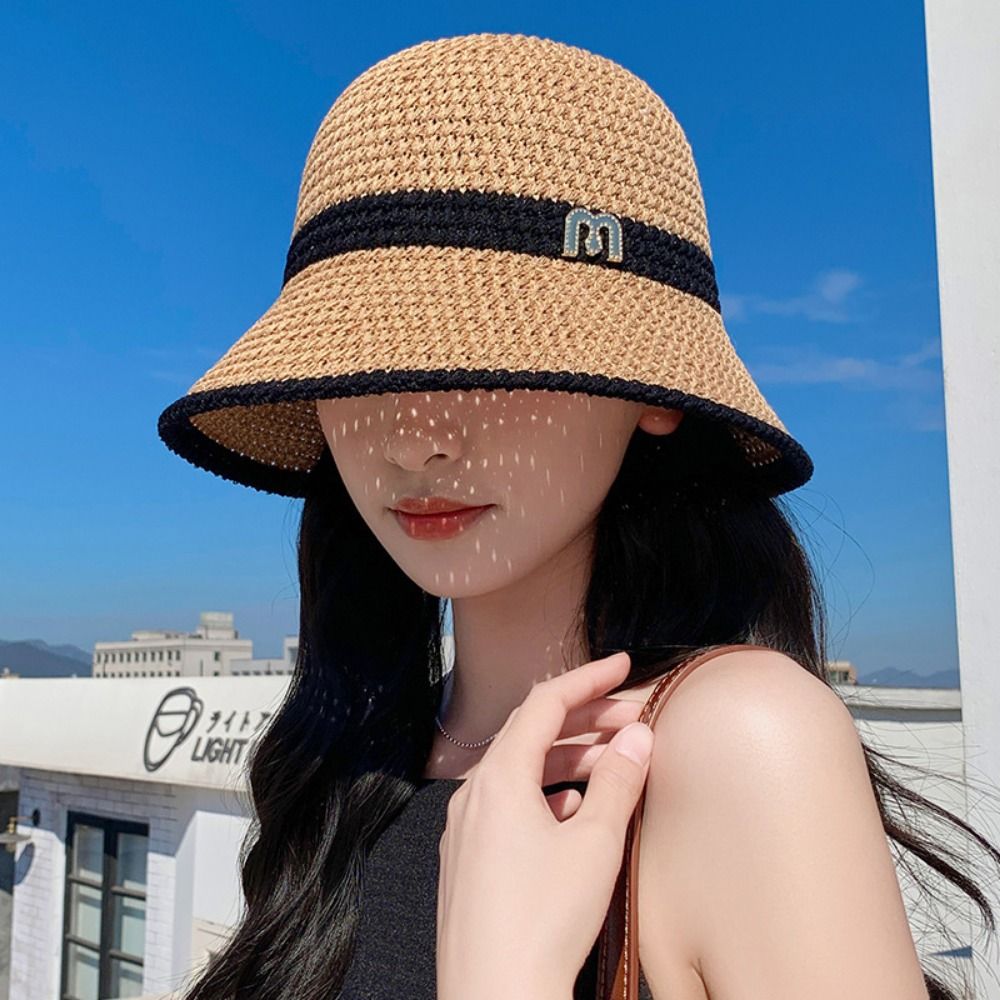 Fashion Elegant Bow Fisherman  - огляд і ціна Bucket Hat Straw