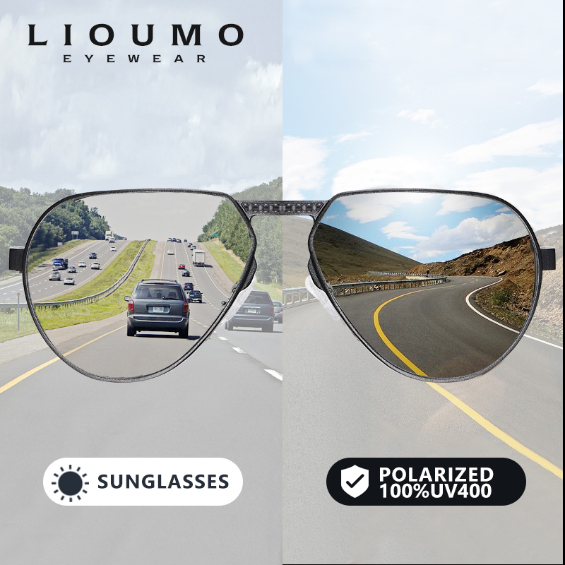 LIOUMO Aluminum Magnesium Fram - огляд і ціна Sunglasses Aviator Polarized