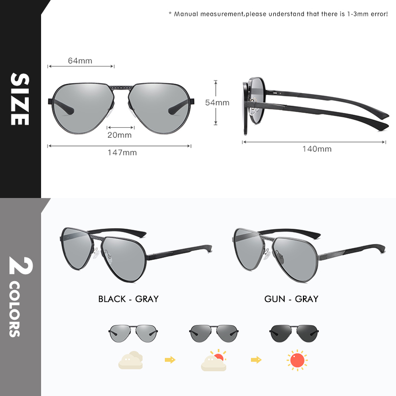 LIOUMO Aluminum Magnesium Fram - огляд і ціна Sunglasses Aviator Polarized