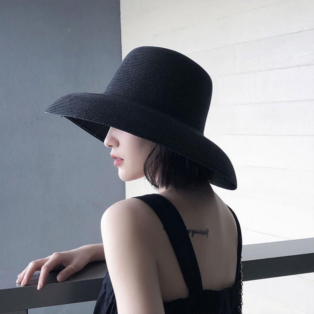 French Hepburn Style Wide Brim - огляд і ціна Bucket Hat Straw