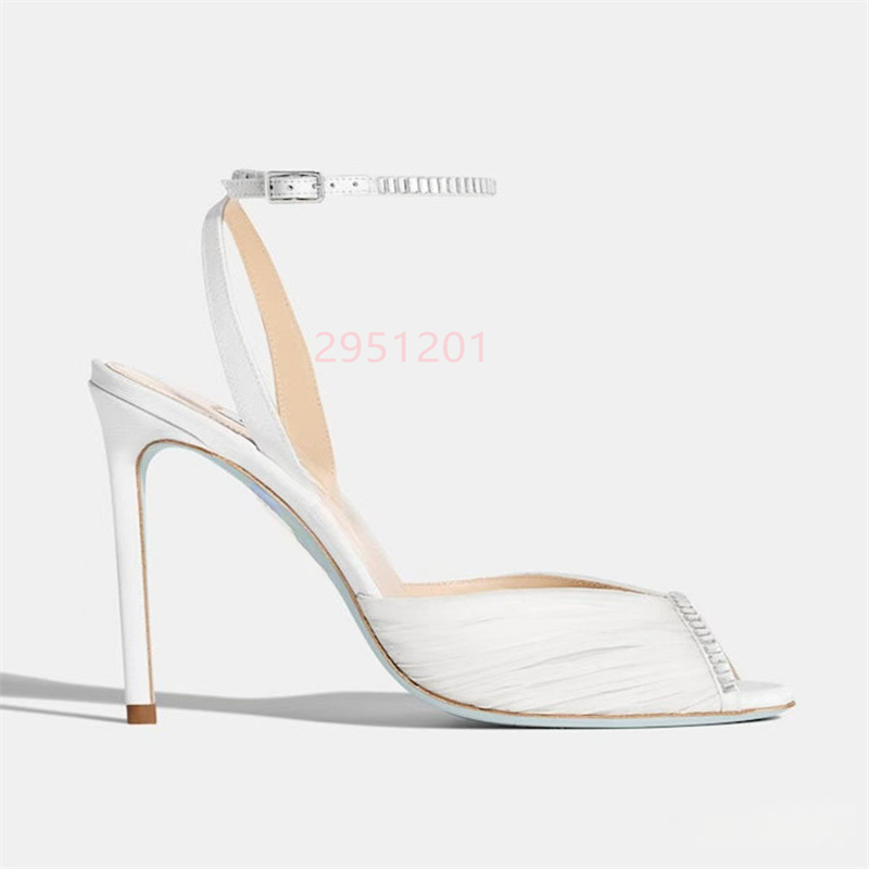 Crystal V Pointed Toe Women Wh - огляд і ціна Casual Sandal Leather